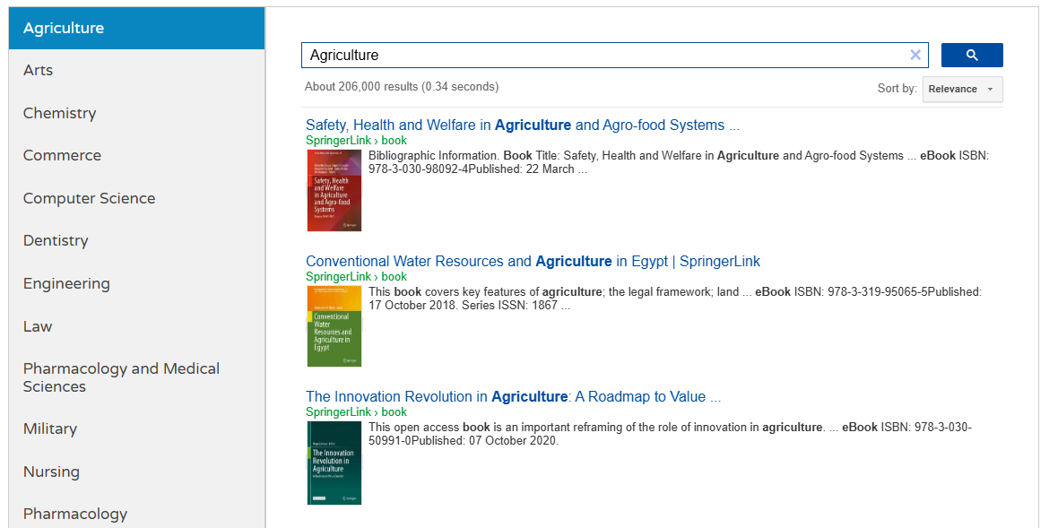 Digital Library Catalogue & Subject Classifications
