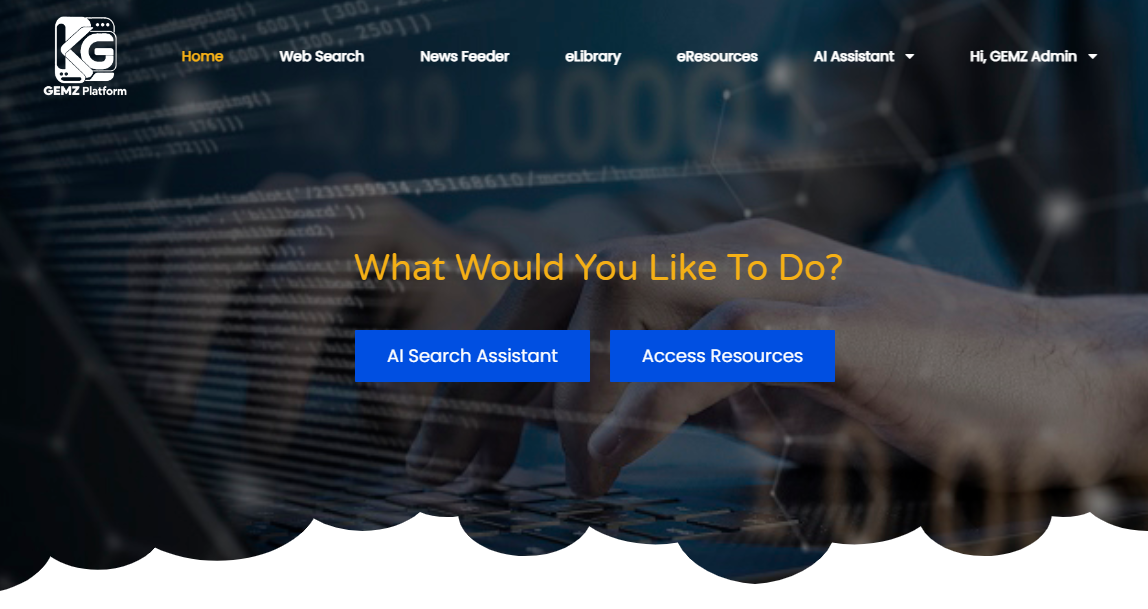 Knowledge GEMZ Unified Dashboard