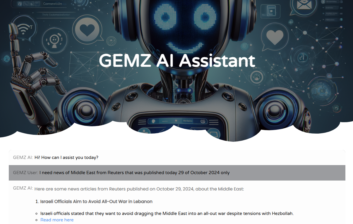 Knowledge GEMZ AI Assistant